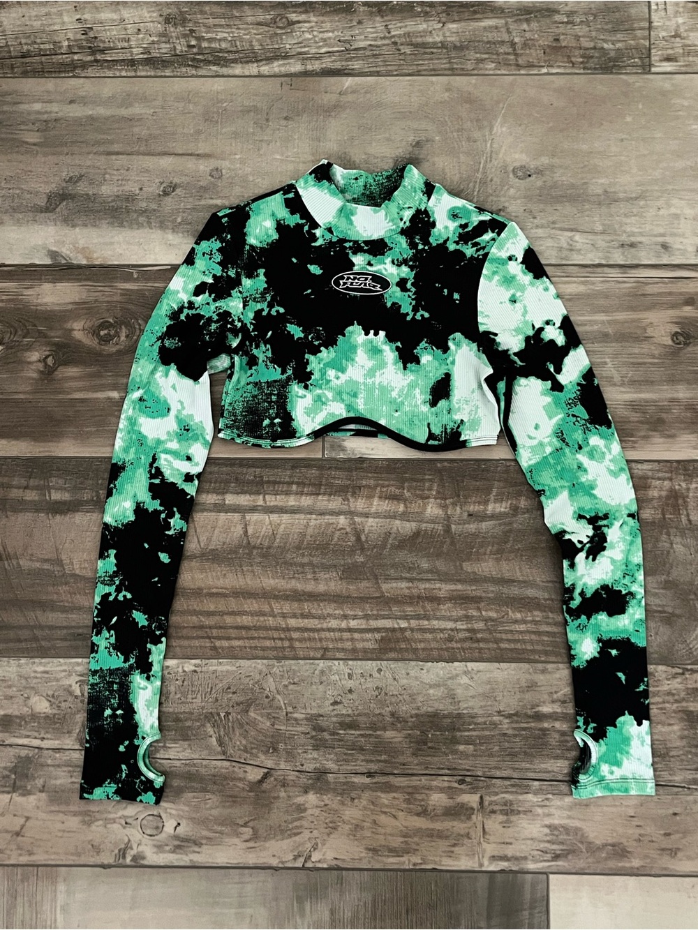 No Fear x H&M Long Sleeve Turtleneck Crop Top